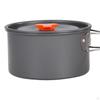 Camping Pot with The Lid Cover, So That They Do Not Stick -wearing -bearable Saucepan Outdoors To
