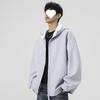 Men's Retro Colorblock Loose Fit Autumn Hoodie Cardigan