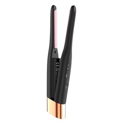 Lápis alisador de cabelo sem fio, ferro plano, placa de corte de cabelo curto, mini ferro plano, muito fácil de usar e transportar, alisador de barba masculino
