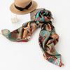 100% Mulberry Silk Scarf  Four Seasons New Printed Shawl Large Square Scarf Gift