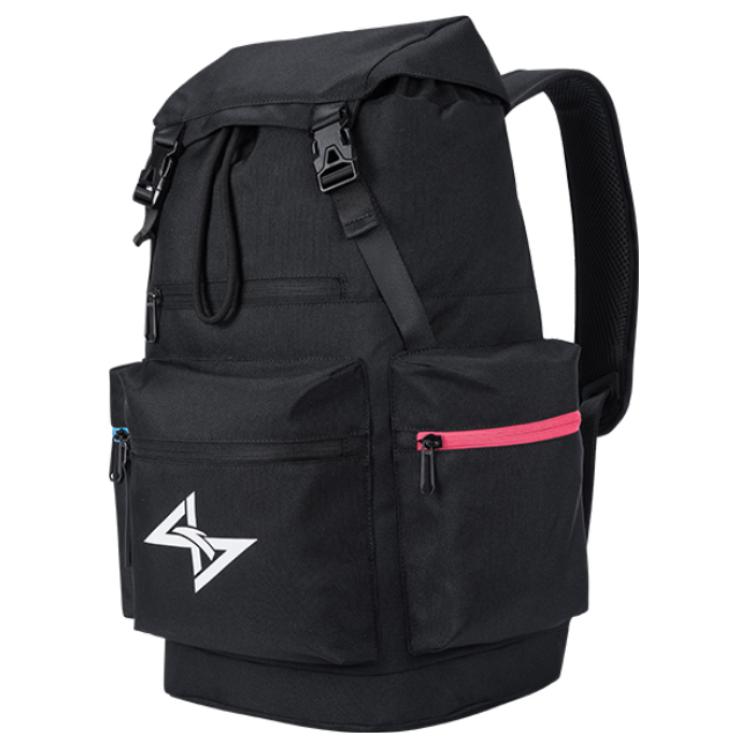 New Anta Basketball Collection Fabric Backpack Unisex Basic Black 192431152-1