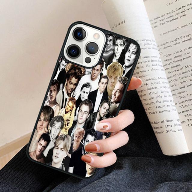 LEONARDO DICAPRIO PHOTO COLLAGE Phone Case Back Cover for iPhone 17 Air 16 15 14 13 11 12 Pro Max Plus Coque