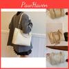 Trendy Korean Simple Design Woven Tote Bag Fashionable Beige And Khaki Options