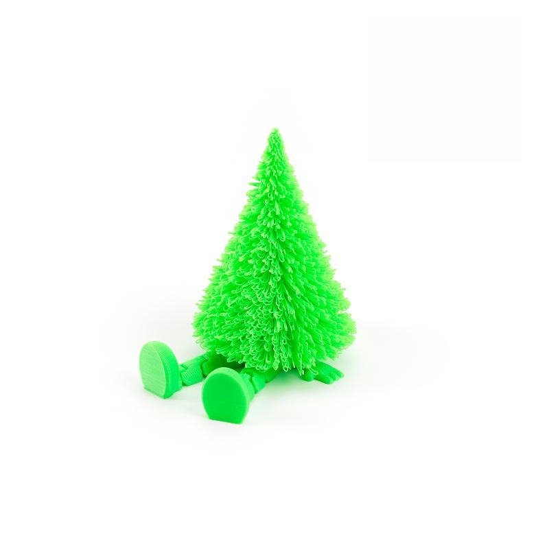 

1Pcs 3D Printed Christmas Tree Decor Piece with Joint Mobility for Festive Tabletop