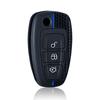 Silicone Car Key Cover Case For Ford Transit Tourneo Custom Ranger C-Max S-Max Focus Galaxy Mondeo