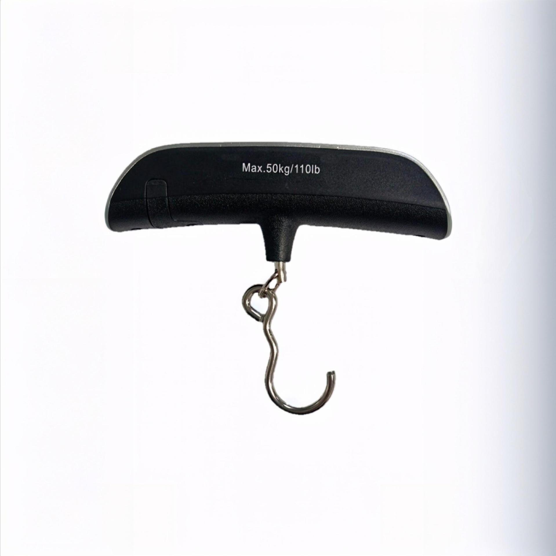 Portable T-shaped Stainless Steel Electronic Handheld Luggage, Courier, and Fishing Crane Scale.