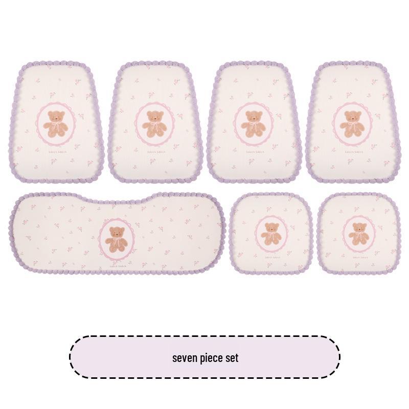 Four Seasons Cartoon Cute Goddess Bear Car Seat Cushion for Toyota Corolla, RAV4, bZ3, and bZ4X