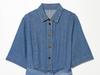 2026 Spring Women's Denim Long-Sleeve Shirt Dress - European & American Style 90421