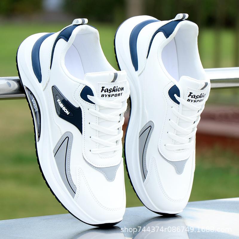 Shoes Spring and Autumn waterproof leather sports casual shoes soft sole student running shoes comfortable