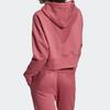 Adidas Originals RYV Sweatshirts Women's Dark Reddish Purple Hooded Moderate Regular EJ8539