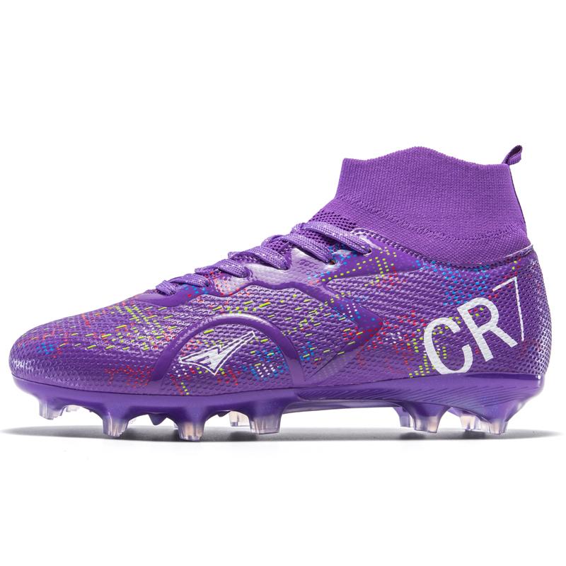 Neue Fußballschuhe Herren Rasen Training Rutschfeste Fußballschuhe Herren Hochschaft Leichtgewicht Abriebfest Sportschuhe Herren