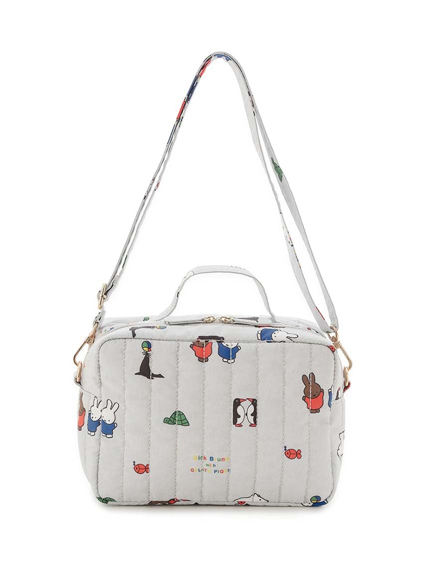 DickBruna KIDS Quilted Print Shoulder Bag PKGB254541 Girls GRY Gelato Pique All-Over серый 9397₽