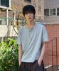SIGNATURE Summer Slub Henley Neck Short Sleeve T-Shirt [3 Colors]