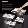 Stainless Steel Rectangular Buffet Food Pan with Lid
