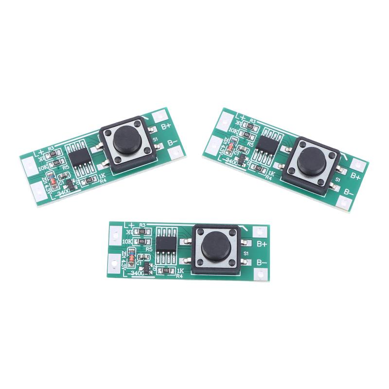 1/3Pcs Dc3V-12V Flashing Module With 3 Mode High Brightness Flashing Light Car Led Lighting Control Driver Board
