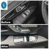 Car Inner Door Armrest Window Lift Button Panel Cover Trim Accessories For Mercedes-Benz Vito W447 / V Class V260 2014 -
