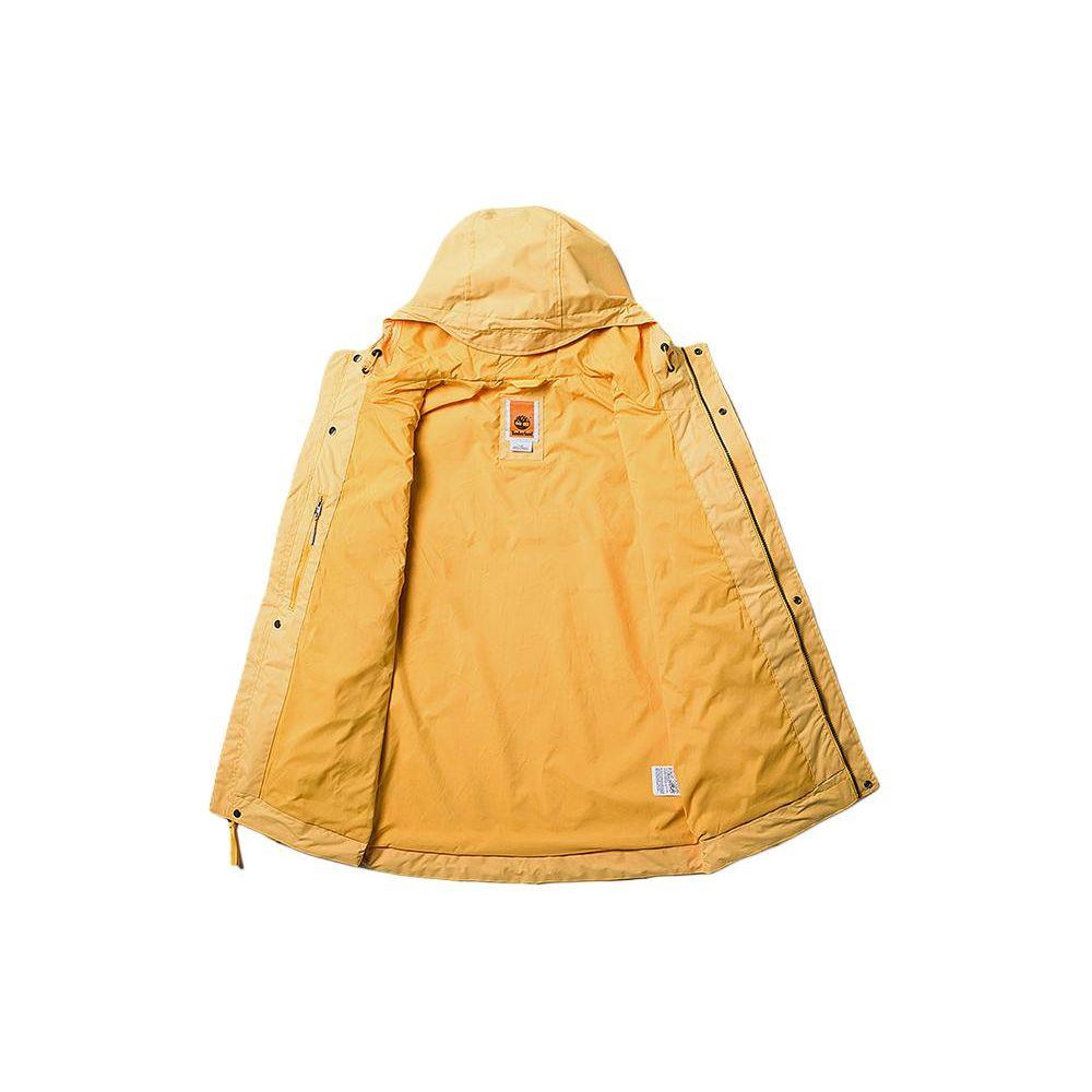 Timberland Solid Color Waterproof Hooded Zip Jacket Men Jackets Mimosa-Yellow A695W-EG4