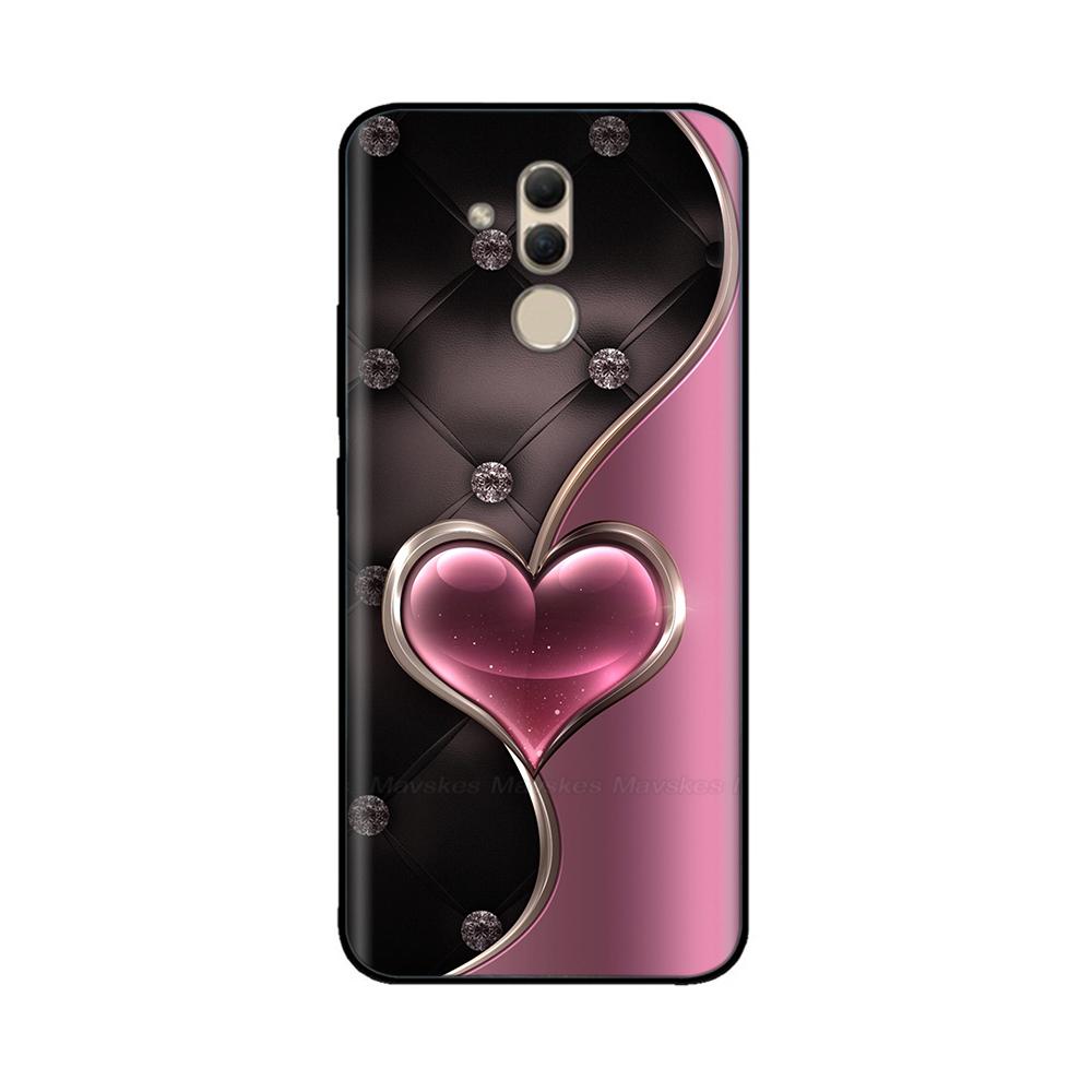 For Huawei Mate 20 Lite Case Cartoon Soft Silicone Phone Cover For Huawei Mate 20 Mate20 Pro Cases Bags Shockproof Painted Cover