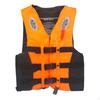 Swim Jacket Sports Gear Portable Life Suit Vest for Drifting Boating Sailing S Orange