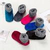 Women's Winter Home Floor Socks Warm Fuzzy Socks with Non Slip Grip Stretch Velvet Slippers Floor Socks
