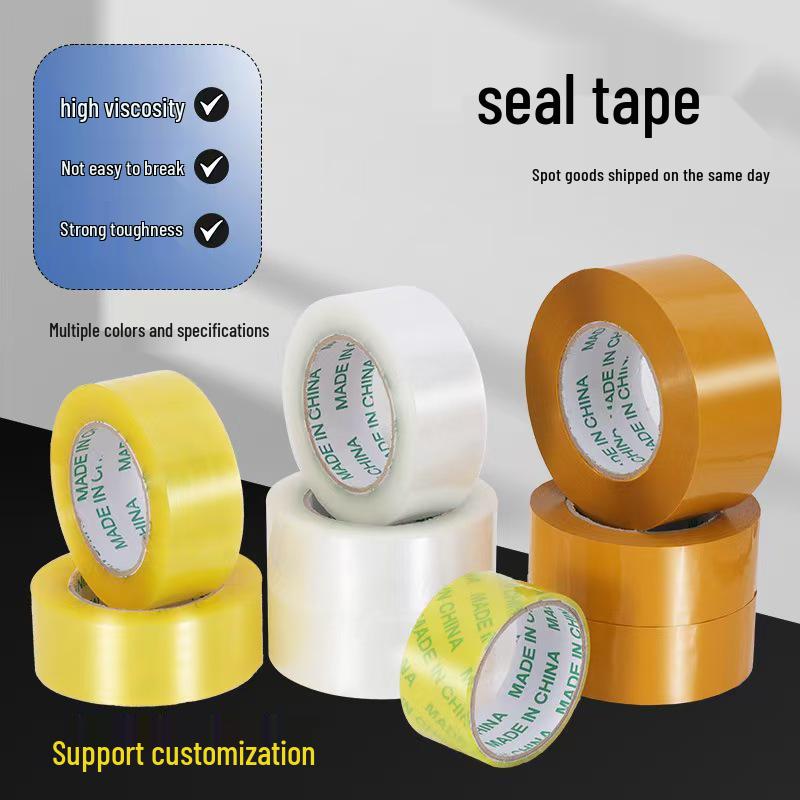 Wide Transparent Tape for Express Packaging and Logistics Sealing