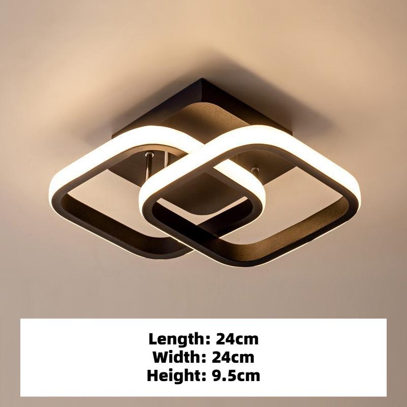 Modern LED Ceiling Light Dimmable for Living Room Bedroom Study Home Decoration Plafond Chandelier Lamp Fixture High Quality