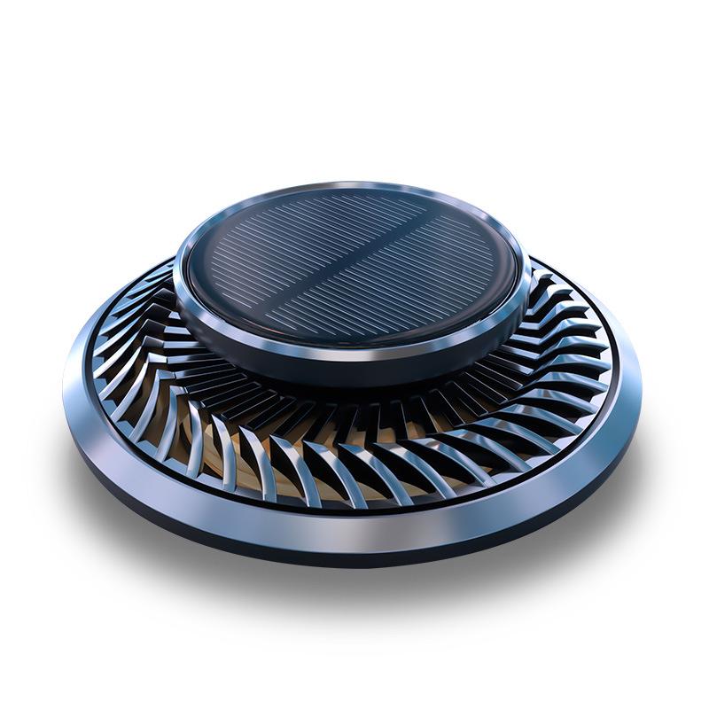 High-End Solar Car Air Freshener - New Car Scent & Odor Remover Ornament