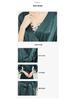 Cross 19 Momme Heavy Silk Women's Nightgown & Robe - 100% Mulberry Silk for Spring & Autumn
