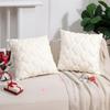 Valentine's Day Heart Cushion Cover 45x45cm Solid Pillowcase for Living Room Sofa Holiday Home Decor