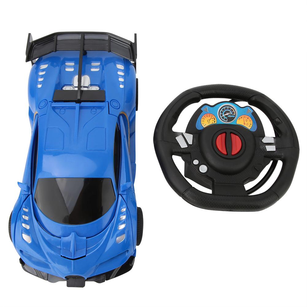 1:22 Electric Remote Control Toy Transforming Car Model Kids Simulation Toys Dark Blue