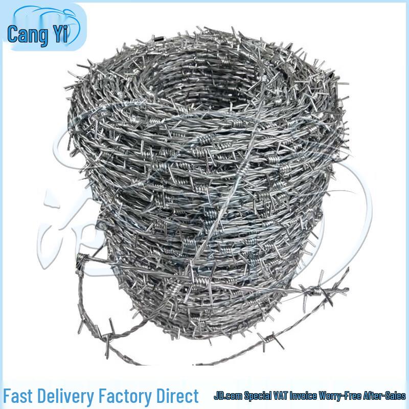 Hot-dip Galvanized Steel Barbed Wire