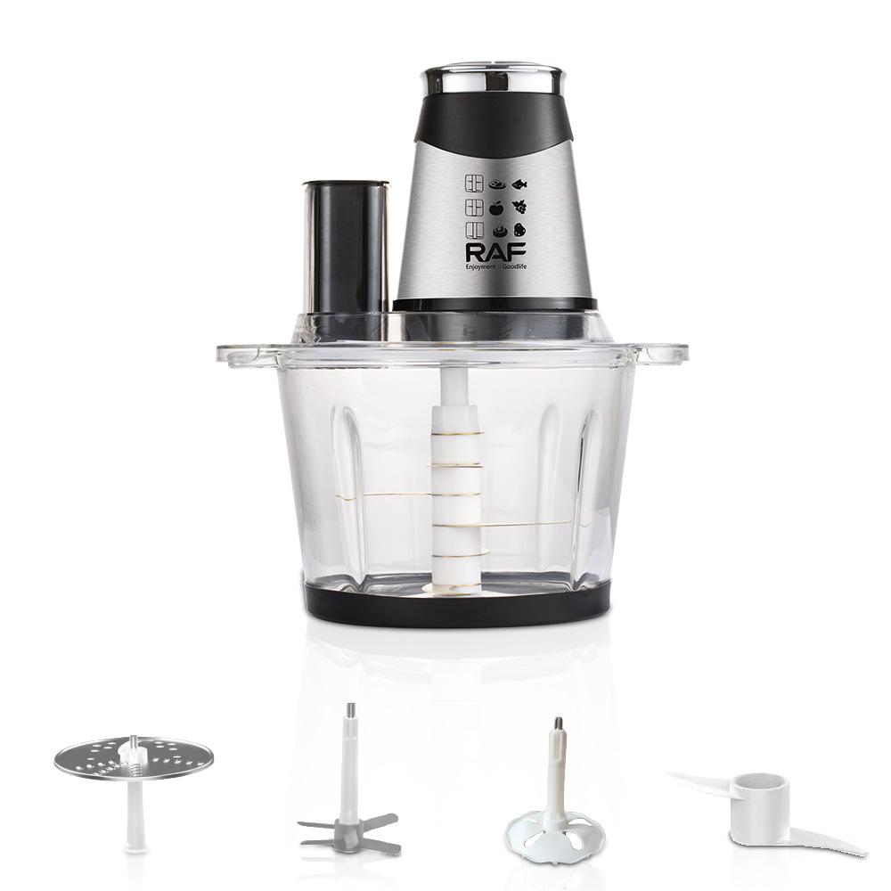 EU-Standard Meat Grinder, Household 3L Garlic Peeler, Dough Mixer, Food Processor, Baby Food Maker, and Egg Beater