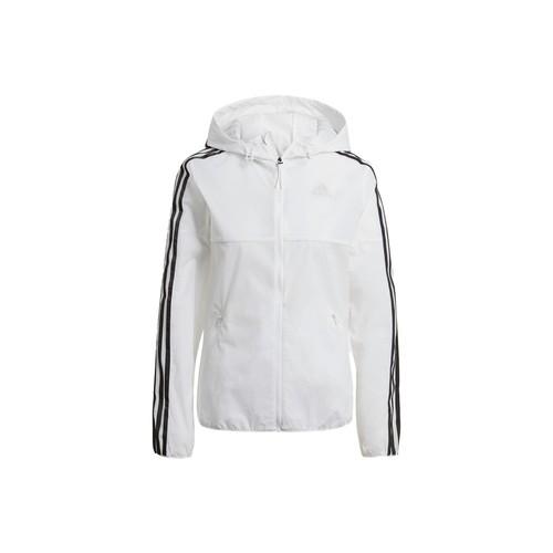 adidas Windbreaker W Wb Casual Sports Hooded Jacket Autumn Women s White M белый