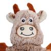 Pet Sound Toy Built-in Voice Scratch-resistant Cartoon Shape Bite-resistant Relieve Stress Rabbit/Cow/Donkey Cute Stuffed