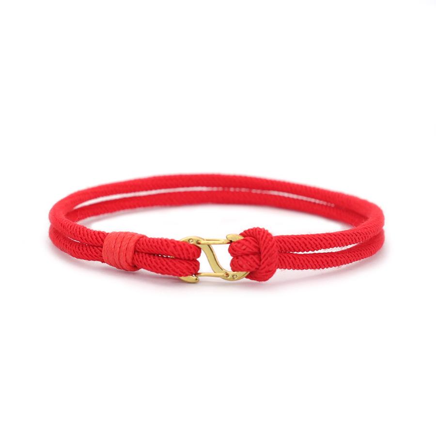 A Grade 3mm Thin Rope Bracelet For Men Stiainless Steel S Buckle Pulseiras Masculina Locomotive Cool Riding Hand Accessories