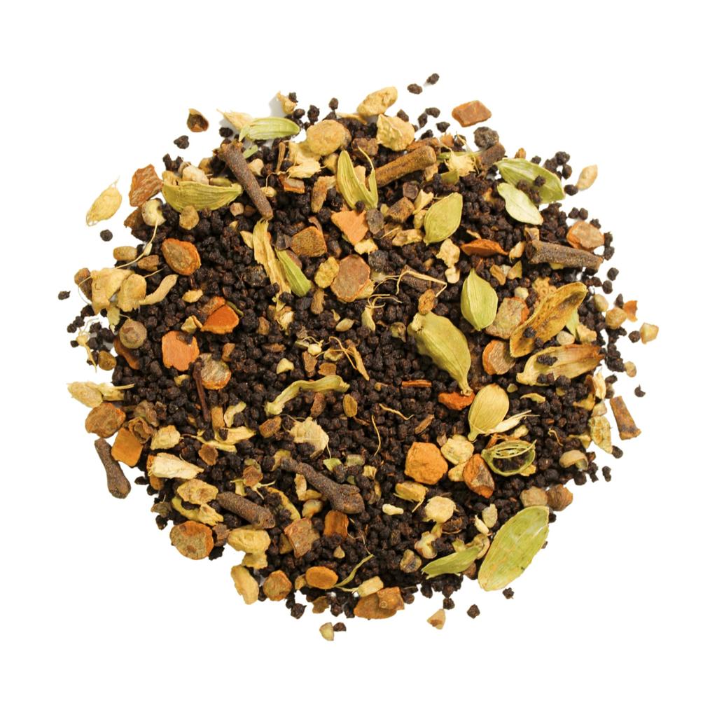 Zyanna Masala Chai - Assam Tea with Cardamom, Cinnamon, Clove, Ginger & Black Pepper | 40 Tea Bags | Authentic Indian Masala Chai | Bold, Spicy & A