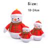 18-24CM Weihnachtsmann-Puppe PP-Baumwolle Weihnachtsdeko-Puppen Schneemann Plüschtier Weihnachtsdeko