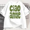 Tshirts Unisex Unisex Casual Short Sleeve T Shirt Unisex Funny Graphic T Shirts Streetwear Tees Goth Tops Unisex Clothes Y2k Top