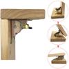 Workbench Feet Steel 90 Degree Table Leg Bracket Furniture Hardware Self-Locking Folding Hinge