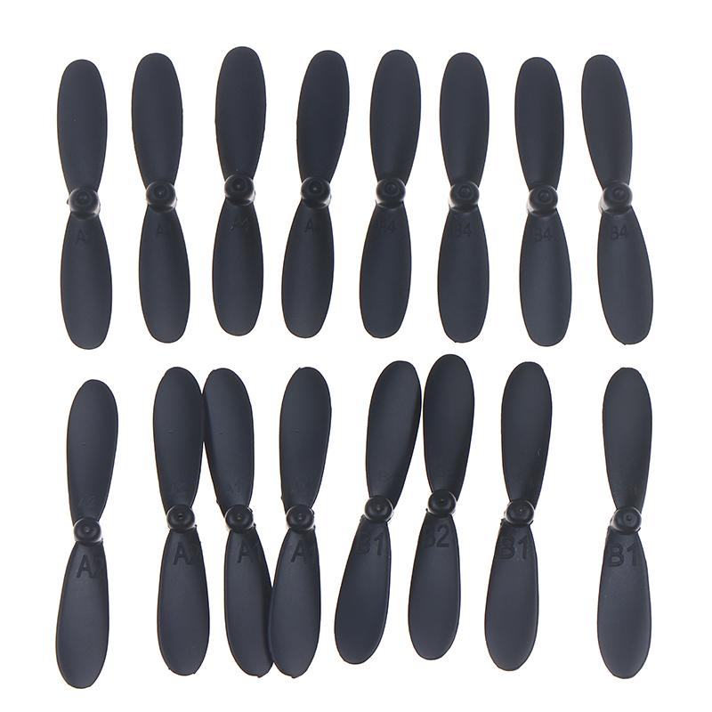 8Pcs 42Mm Props For 4D Rc Spare Parts V8 Mini Toy R/C Mini Drone Quadcopter Propeller Parts Kit