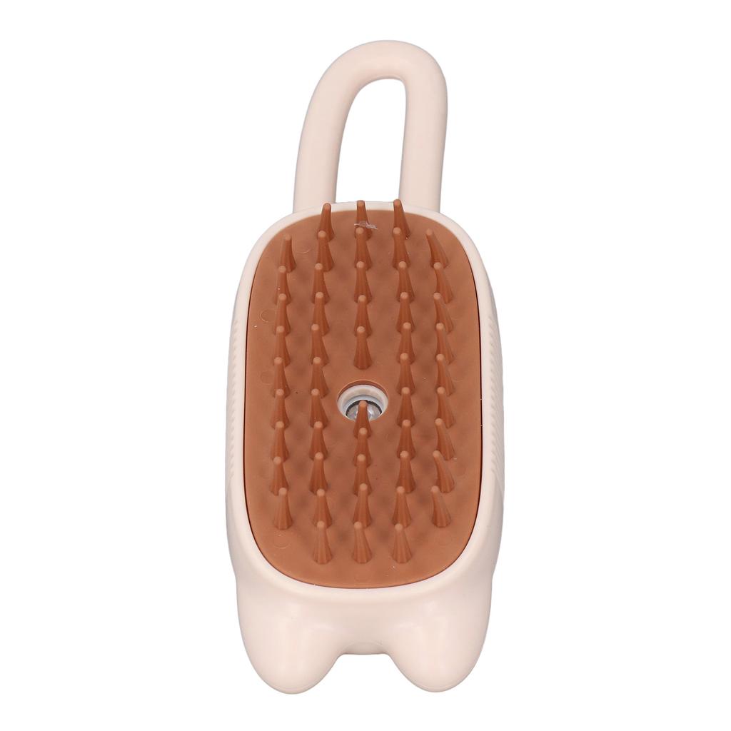Pet Steam Brush Rechargeable Grooming Massage Cat Dog Water Brush with Handle for Shedding Bathing