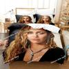 3D Singer Miley Cyrus Bedding Set Duvet Cover Full Queen King Size Pillowcase Bed Printed Bed Set Aldult Kid Bedroom Single Twin