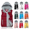 Women Jacket Sleeveless Vest Ladies Bodywarmer Sleeveless Hooded Waistcoat
