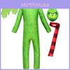 Eye-catching Grinch Cosplay Costume For Kids Perfect For Halloween Parties!