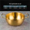 ZISIZ Edelstahl Ramen-Nudeltopf