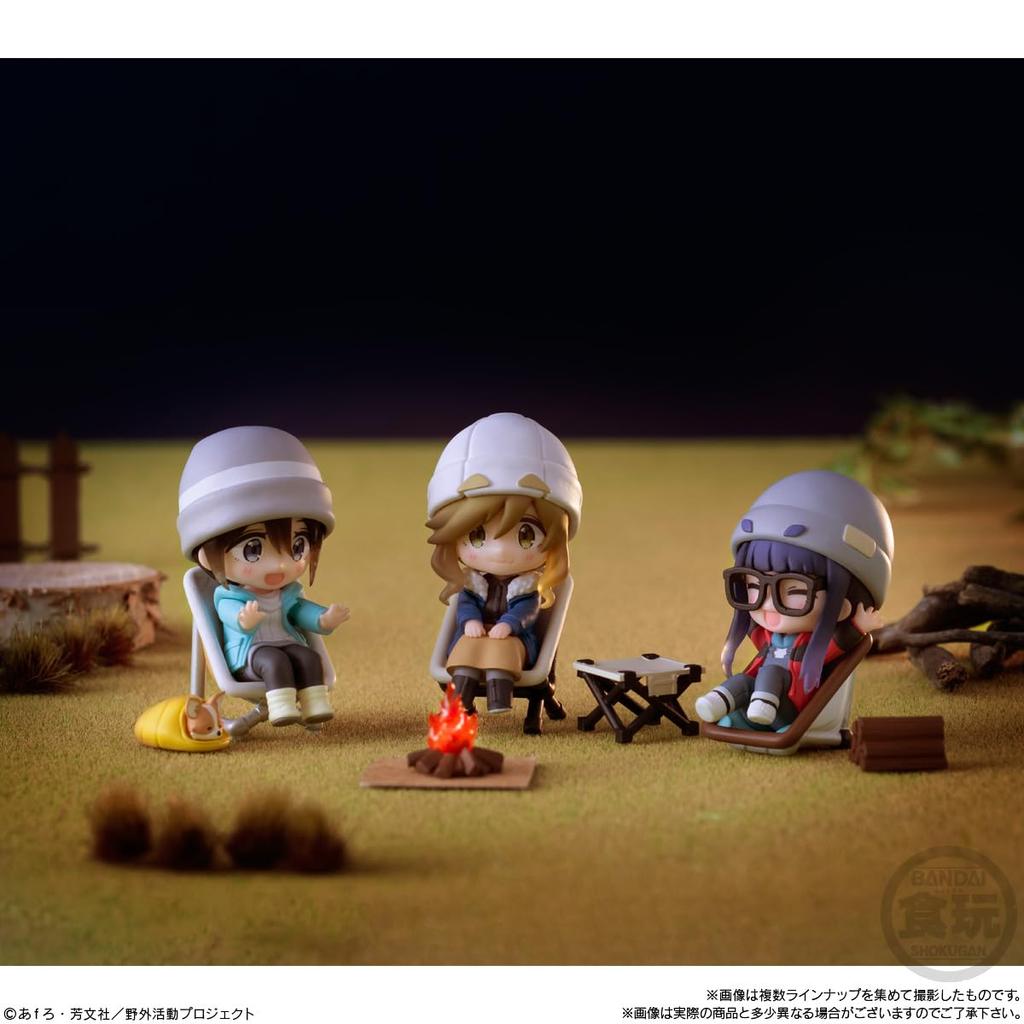 SEASON3 COLLECTION 8 pieces BOX Yurucamp (candy toy)