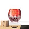 Japanese Edo Kiriko Crystal Whiskey Glass Hand-Cut Faceted Tumbler 200-300ml Luxury Gift Boxed Barware