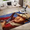 1pc John Wayne with a gun Carpet Rug for Living Room Bedroom Home Sofa Decoration,Kids play Non-slip Floor Mat