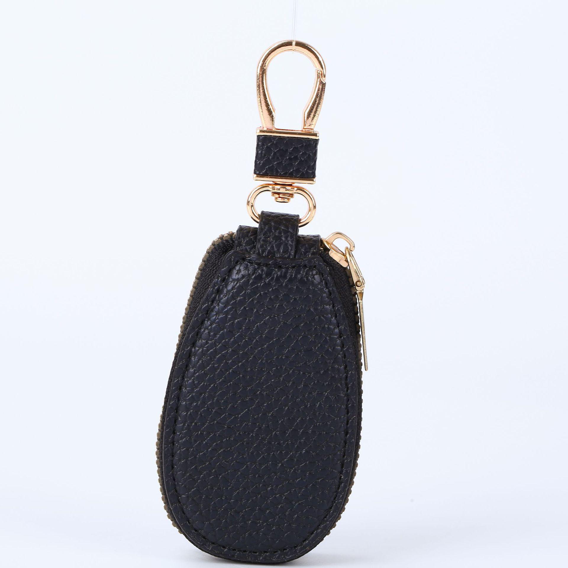 

Унисекс Мини Сумка-подвеска для органайзера ключей от машины чёрный