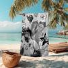 1pc Football Stars Celebration Microfiber Quick Dry Beach Towel Absorbent Soft Oversized Sand Free Towel for Travel Pool Gym Swimming Yoga 20a113